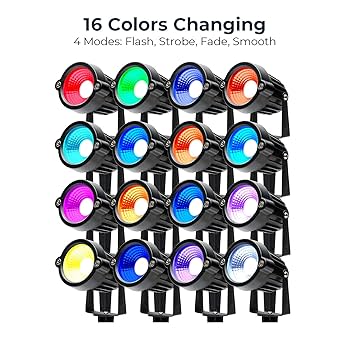 colorful_style୨୧⋆* Upgraded Connectable 200 LED Halloween String Lights Outdoor